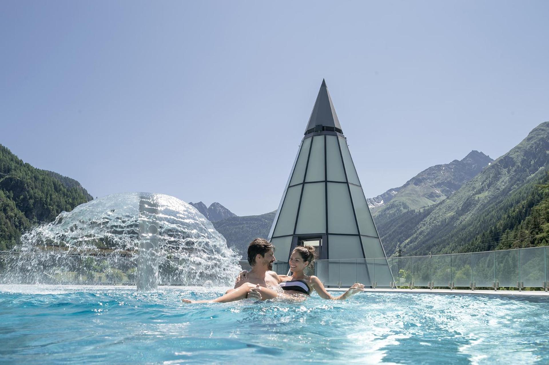 Aqua Dome 4 Sterne Superior Hotel & Tirol Therme Laengenfeld Ngoại thất bức ảnh